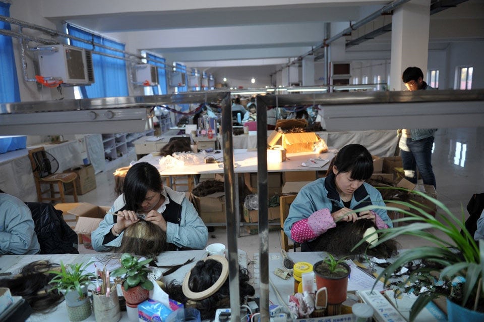 Our Factory Hair Extensions & Tape In Hair Extensions & Clip In Hair