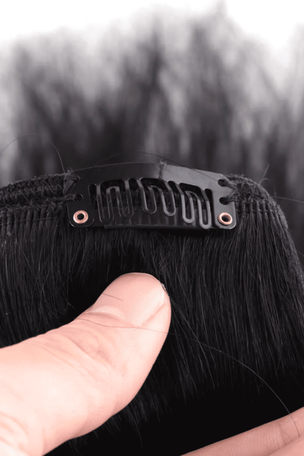 Clip In Hair Extensions Best Quality Cuticle Hair 9A Grade Dark Color 100G/PC