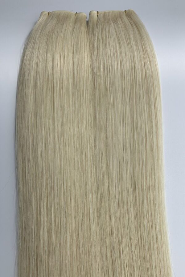 Genius Wefts Hair Extensions Best Quality Cuticle Hair Double Drawn Light Color 50G/PC