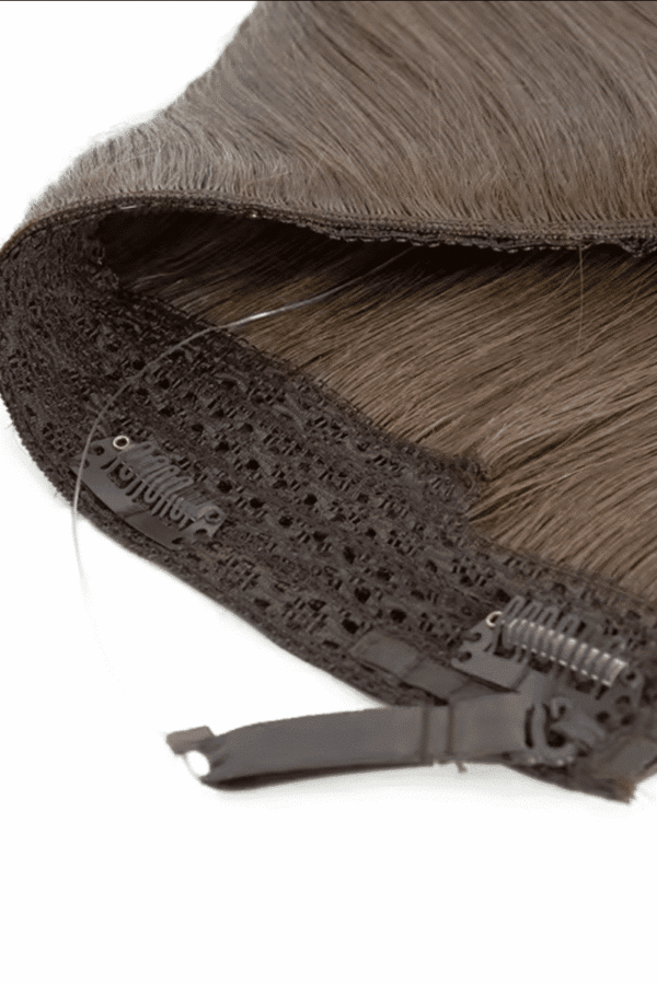 Halo Hair Extensions Best Quality Cuticle Hair 9A Grade Dark Color 100G/PC