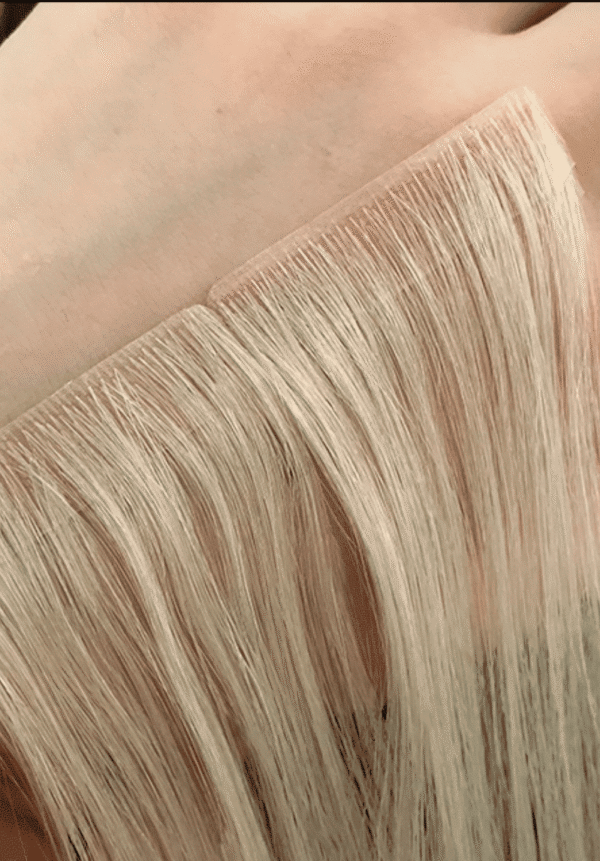 Injection Tape In Hair Extension Best Quality Cuticle Hair Double Drawn Light Color 100G/PC