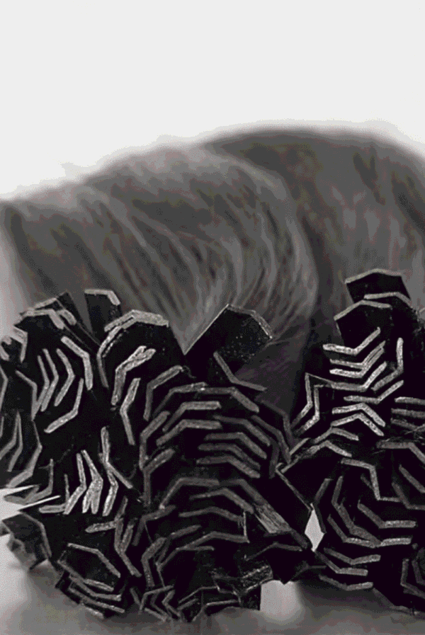 V Tip Hair Extensions Best Quality Cuticle Hair Double Drawn Dark Color 50G/PC