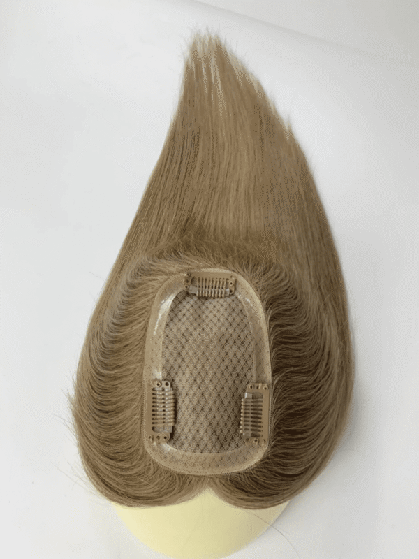 Cuticle hair topper 130% density 3*5" size MONO style