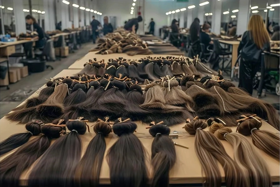 Super Remy Hair Hair Extensions Pricture (8) | Super Remy Hair®|Hair Extensions Factory | Customer's Made
